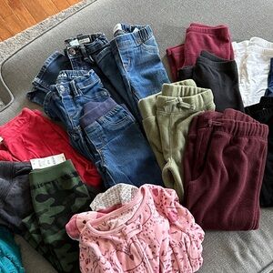 4T Kids' Assorted Color Bottoms Bundle